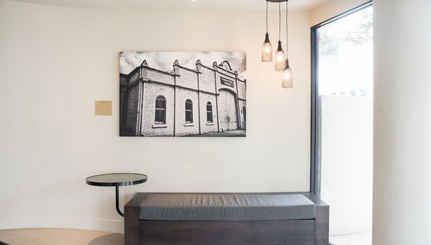 Zona de estar del vestíbulo