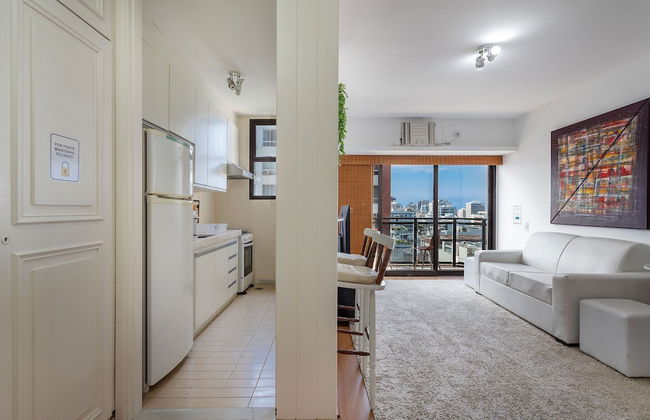 (1008) Apartamento com 1 Quarto e Vista para o Cristo - Foto 13