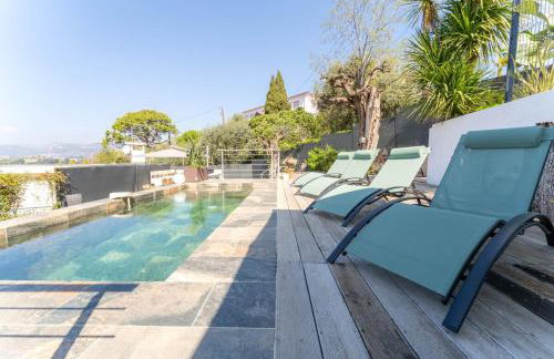 Magnifique appartement avec piscine et jardin - Foto 41