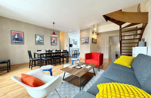 Grand appartement Cosy - Terrasse - 50m de l’océan - Foto 5