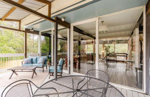Glass House retreat on scenic Bogue Falaya river - Foto 25