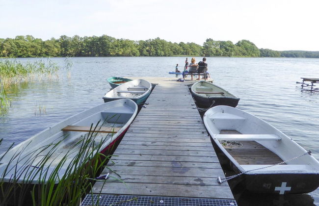 Bungalow am See mit Ruderboot in Klein Labenz - Photo 21