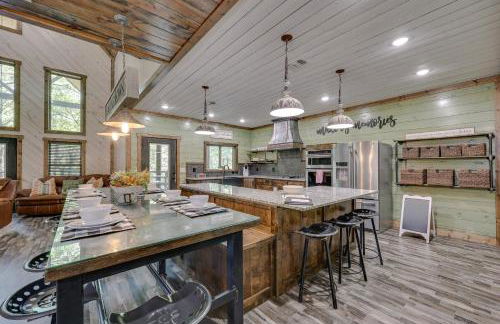 Hot Tub and Forest Views Broken Bow Group Haven! - Foto 5