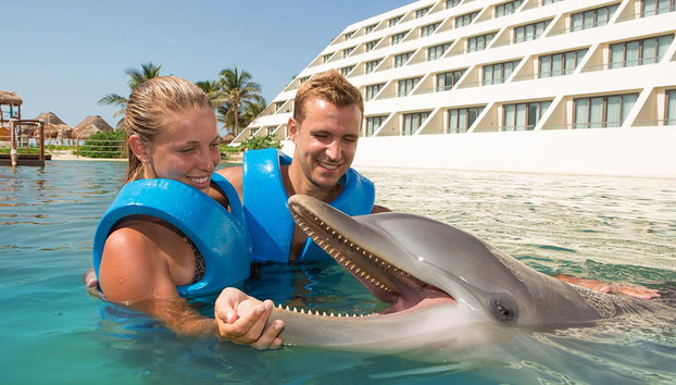 Schwimmen mit Delfinen in Punta Cancun - Foto 3