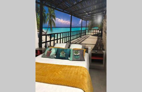 Barcaresa-LA PERLE VUE MER PIEDS DANS L'EAU CLIM WIFI - Foto 12