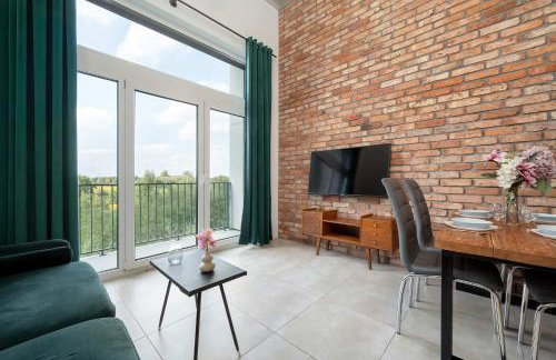 Elegant Studio with Air Conditioning Near the Airport in Wroclaw by Noclegi Renters - Foto 15