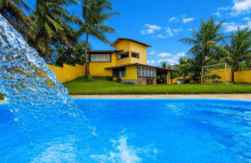 Casa à Beira Mar, piscina e 4 suítes na praia de Ipioca-Maceió-AL - Vila Ipioca - Foto 3