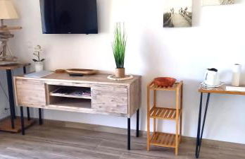 Studio standing classé meublé de tourisme avec terrasse vue mer " les pieds dans l'eau " à Algajola - Foto 14