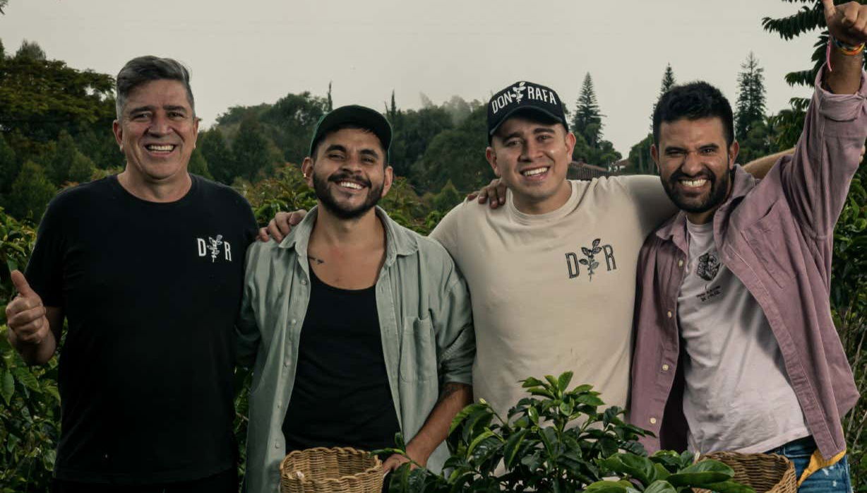 Na fazenda de café de Jericó