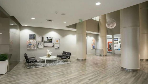 Zona de estar del vestíbulo