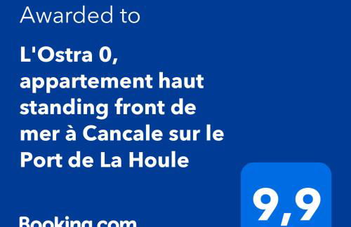 L'Ostra 0, appartement haut standing front de mer à Cancale sur le Port de La Houle - Foto 2