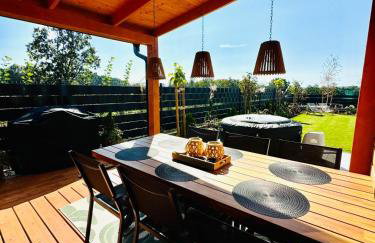 Całoroczny Domek Boho Lubniewice jezioro jacuzzi - Foto 14