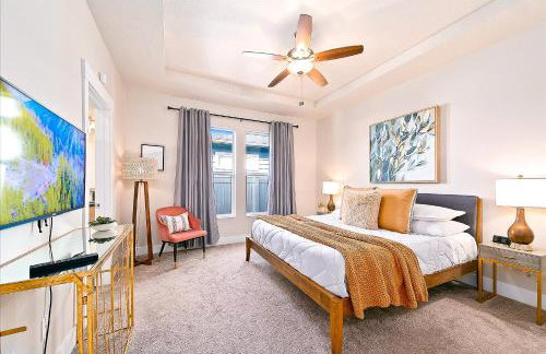 Gorgeous & Secluded 3BD 2BA Getaway by The Village at Meridian - Foto 24