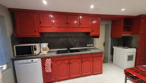 Gite chez Matos 3 chambres - Photo 5, stove, dishwasher, toaster