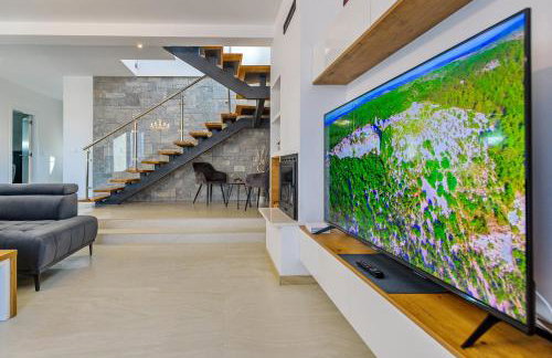 Luxury Stone villa with pool - Briševo - Foto 24