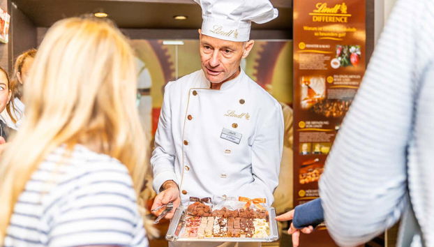 Dégustation de chocolat Lindt