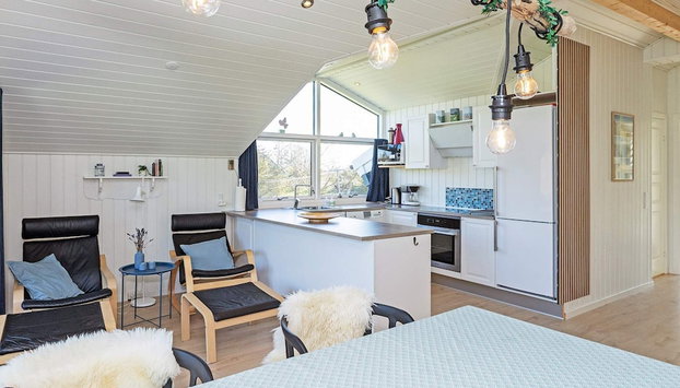 6 Person Holiday Home in Lokken - Foto 5, Cocina privada