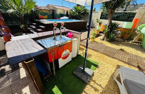 Calpe chalet privado piscina a 5min de la playa y centro jacuzzi barbacoa wifi aire - Foto 38