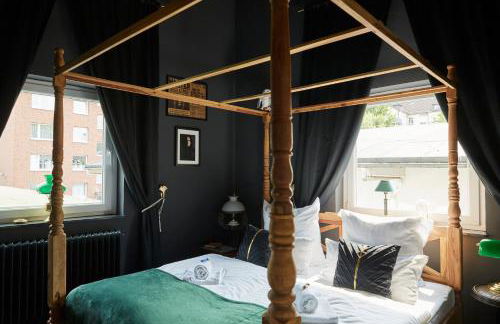 Little Wizard Apartment Hamburg - bis 4 Personen - 44 qm - Küche - Smart TV - kostenloser Parkplatz - Foto 4