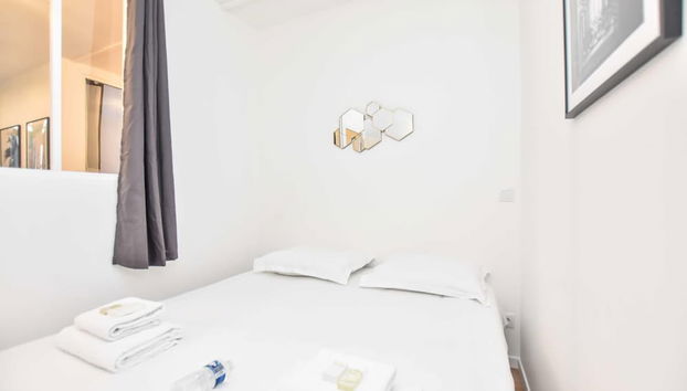 Peaceful Apartment - 2br/4p - Porte Saint-denis - Foto 2, Habitación