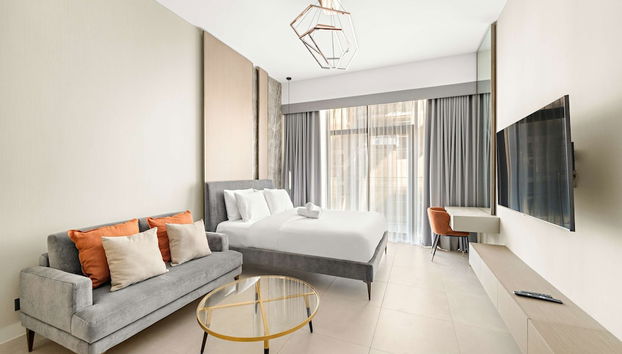 High-end Studio With Rooftop Pool and gym - Foto 2, Habitación