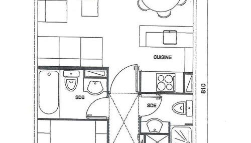 Appartement cosy 3 pièces avec balcon - 6 personnes, Valmorel - FR-1-291-882 - Photo 2