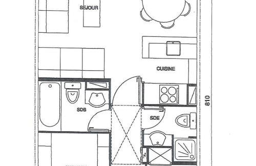 Appartement cosy 3 pièces avec balcon - 6 personnes, Valmorel - FR-1-291-882 - Photo 2
