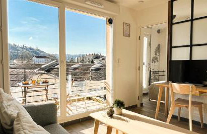 Vue Panoramique - Parking - Jazz 7min - Gare 200m - Foto 1