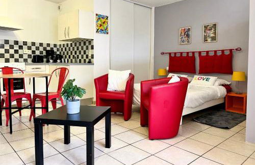 Studio Revy 4 - Confort et équipé - Centre ville - Foto 12