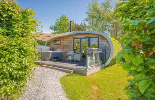 Spring Wood Luxury Pod with Hot Tub at Fell View Park Kirkby Lonsdale - Foto 5