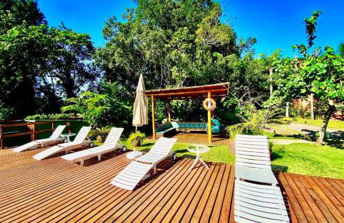 Maresias, Chalé H29 em condomínio dentro da Mata Atlântica e de frente a Entrada 18 da praia - Foto 70