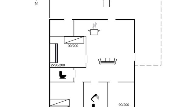 "Haralde" - 2.5km from the sea - Foto 2, Floorplan