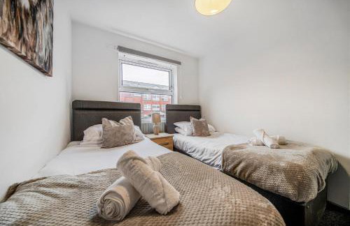 Arena Central 3 Bedrooms Free Parking, Perfect for Contractors Relocation and Professionals - Foto 9