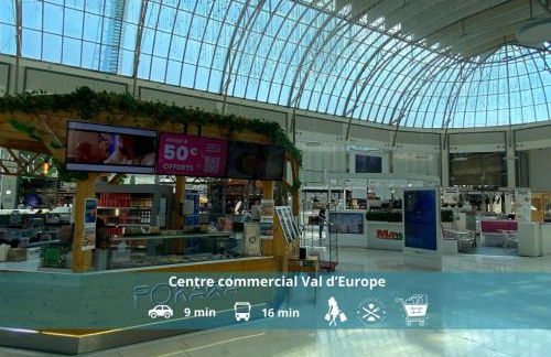 Le Mana, 7 pers 2 chambres 12min Disneyland Paris - Foto 37