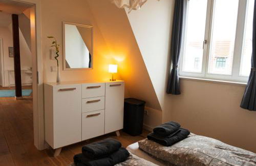 Wölkchen - Wohnung mit Balkon, Holzdielen & TV - Foto 4