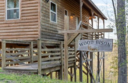 Cabin 2 Peaceful Cabin Near River with Fire Pit and Hot Tub - Foto 16