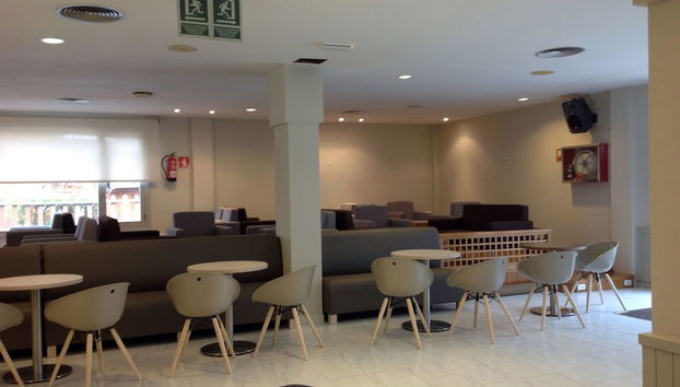 Zona de estar del vestíbulo