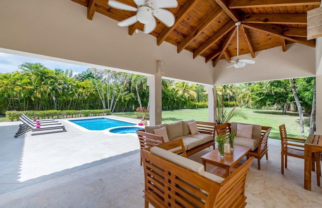 Casa de Campo Villa for Rent in Caribbean Style - With Pool Jacuzzi and Volleyball net - Foto 13