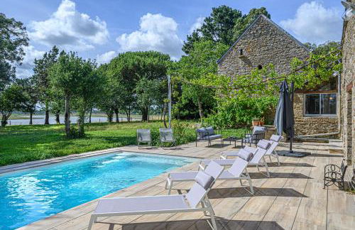 VILLA CALYPSO - Longère avec piscine vue mer - Foto 31