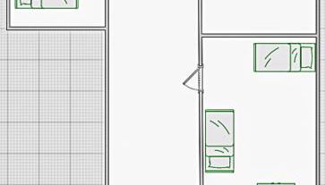 Wie Zuhause Gemütliche 2-Zimmerwohnung 65 m2 mit großer Küche 4 Betten DE, PL, EN - Foto 4