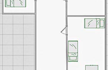 Wie Zuhause Gemütliche 2-Zimmerwohnung 65 m2 mit großer Küche 4 Betten DE, PL, EN - Foto 4