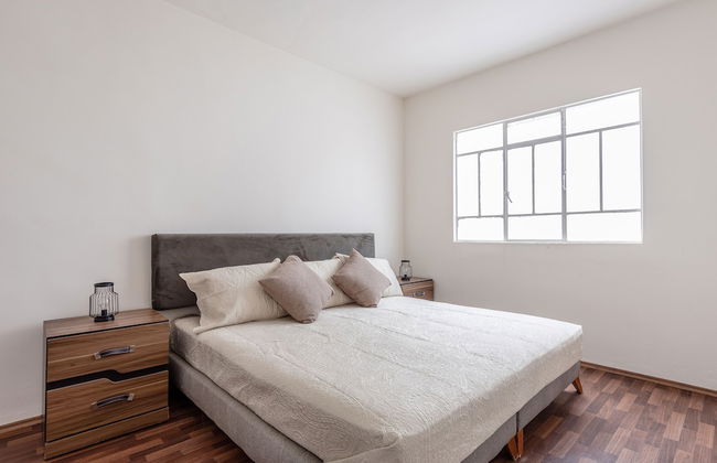 Luxury 3BR Roma Norte - Wifi- Laundry- Sleeps 10 - Foto 5