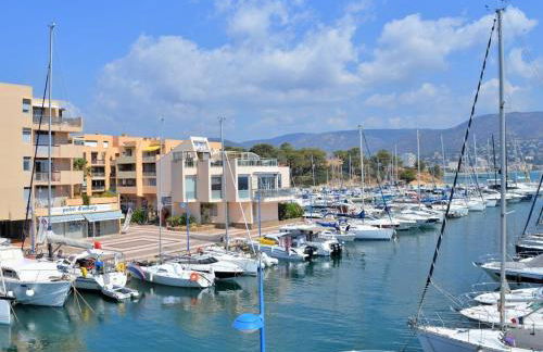 Studio cabine 4 pers avec piscine, tennis et accès direct plage - Bormes-les-Mimosas - FR-1-251-559 - Foto 10