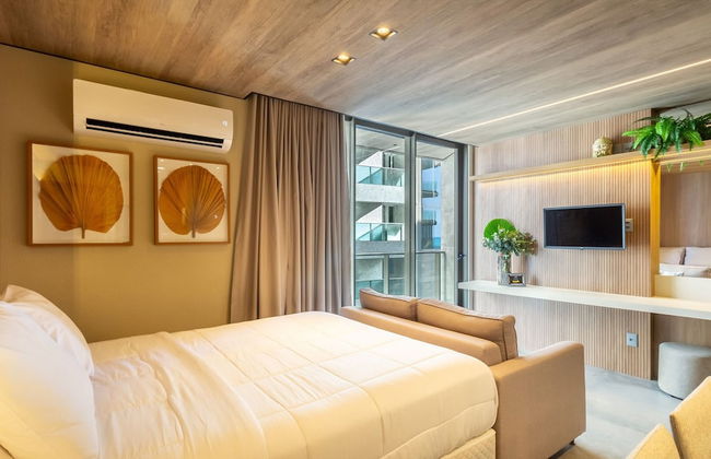 NWTs - Estúdios com Vista Lateral Mar - Photo 4