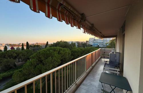 Appartement Juan-Les-Pins, 4 pieces, 80m2, Residence Luxe Piscine Tennis - Foto 9