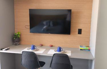 Lindo Studio com rooftop e piscina - Foto 19