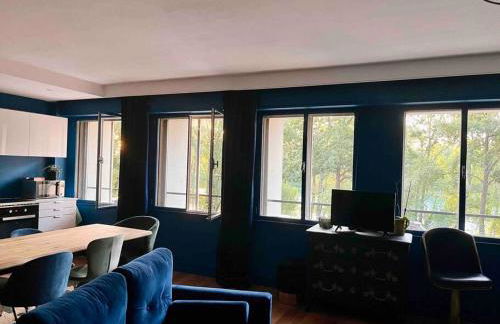 Appartement spacieux 2 chambres avec vue sur le Rhône et parc - Foto 12