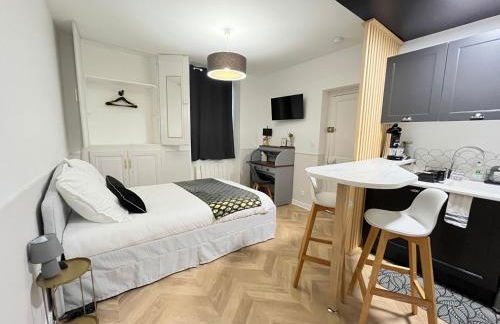 Le Studio Haslay SERAUCOURT en plein cœur de ville de BOURGES - Charme de l ancien et confort contemporain - Foto 10