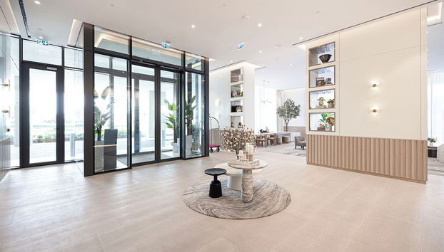 Aya- Stylish 1BR Stay NadAlSheba 34 - Foto 3, Recepción