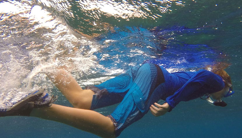 Snorkeling on Faial Island